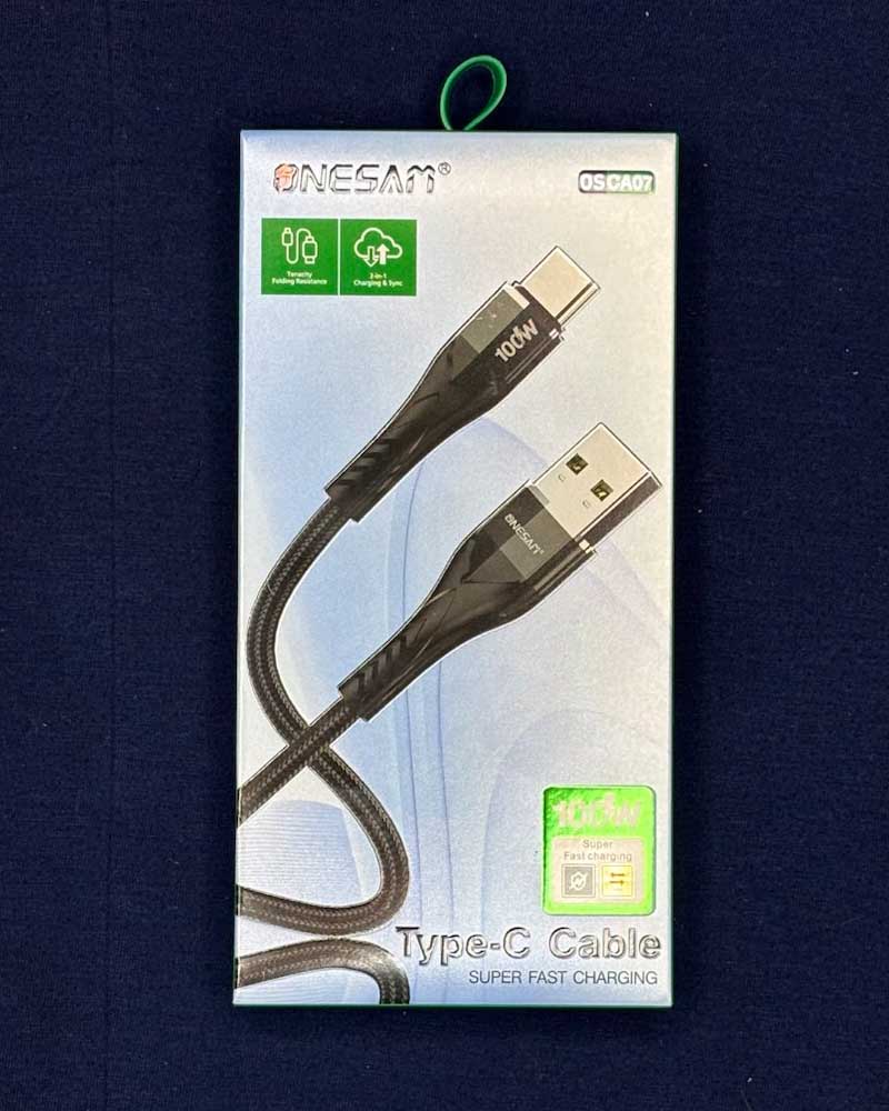 ONESAM-OS-CA07-کابل-تایپ-سی-وانسم-