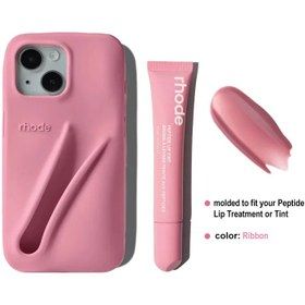 قاب-روودهمراه-با-جعبه-اورجینال-و-لیپ-گلاس-گارد-با-رژ-لب-هم-آمیخته-شده-صورتی-توت-فرنگی-گل-